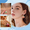 114Pcs 19 Colors Transparent Glass Pendants GLAA-ME0001-32-4