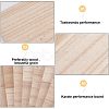 Wooden Karate Breaking Boards WOOD-WH0027-51B-4