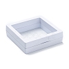 Square Transparent PE Thin Film Suspension Jewelry Display Box CON-D009-01B-05-2