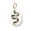 Printing 304 Stainless Steel Pendants STAS-K304-13C-G-1