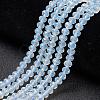 Glass Beads Strands EGLA-A034-J4mm-D06-1