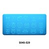 Stainless Steel Nail Art Templates Stamping Plate Set MRMJ-S048-029-2