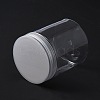 Transparent Plastic Jewelry Jar CON-TAC0007-02-2