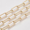 Unwelded Iron Paperclip Chains CH-S125-01B-LG-1