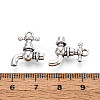 Tibetan Style Alloy Pendants X-TIBE-N014-30AS-3