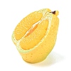 Opaque Resin Imitation Fruit Cabochons RE-CBA068D-03B-02-2