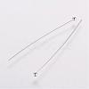 Rack Plating Brass Ball Head Pins KK-E680-03-0.6x61mm-P-1