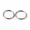 Tarnish Resistant 304 Stainless Steel Split Rings STAS-L176-18-1