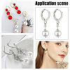20 Pairs 2 Colors Brass Leverback Earring Findings KK-PH0005-24-5
