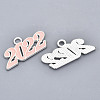 Alloy Enamel Pendants PALLOY-N160-001-04S-RS-4