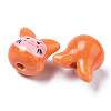 Handmade Porcelain Beads PORC-T007-04O-3
