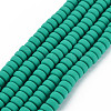 Handmade Polymer Clay Beads Strands CLAY-N008-64-2