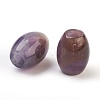 Natural Amethyst European Beads X-G-F580-A04-2
