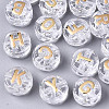 Transparent Clear Acrylic Beads TACR-S150-02B-06-1