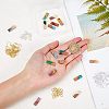 DIY 8 Pairs Rectangle Resin & Walnut Wood Earring Makings DIY-FH0001-87-3