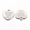 Tibetan Style Alloy Charms TIBEP-A9694-P-RS-2