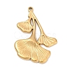 304 Stainless Steel Pendants STAS-C121-49D-G-1