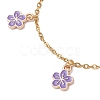 Alloy Enamel Charm Bracelets BJEW-JB13169-03-3