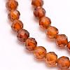 Natural Garnet Beads Strands G-F509-13-4mm-3