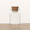 Glass Cork Bottles Ornament CON-PW0001-038B-1