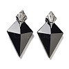 Natural Obsidian Pendants G-K338-10AS-08-1
