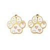 304 Stainless Steel Enamel Pendants STAS-G360-03G-04-1