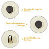 8Pcs 304 Stainless Steel Vortex Cuff Earrings EJEW-FI0003-29G-5