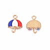 Alloy Enamel Pendants ENAM-N055-038-NR-3