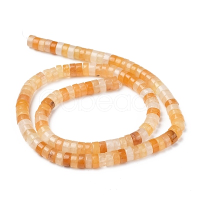 Natural Topaz Jade Beads Strands G-Z006-C29-1