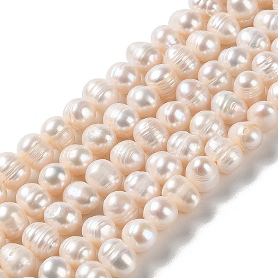 Natural Cultured Freshwater Pearl Beads Strands PEAR-E018-11-1