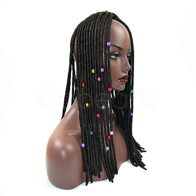 Iron Dreadlocks Beads Hair Decoration IFIN-S696-18G-1