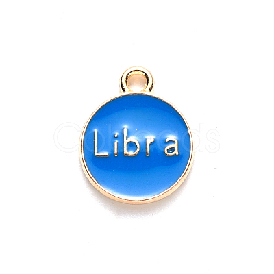 Alloy Enamel Pendants LS-ENAM-S124-01A-02K-1