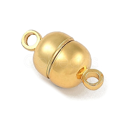 Rack Plating Brass Magnetic Clasps KK-Z070-19G-02-1