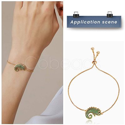 Adjustable 304 Stainless Steel Bracelet Making STAS-PH0019-07-1