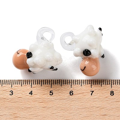 Handmade Lampwork Pendants LAMP-L078-004B-1