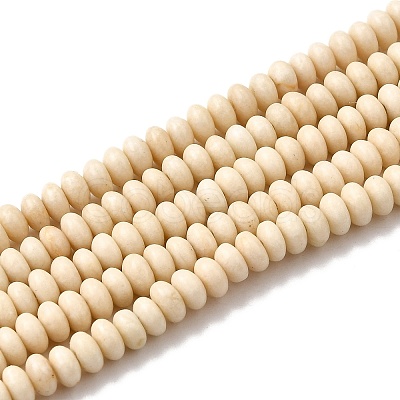 Natural Fossil Beads Strands G-S366-131-1
