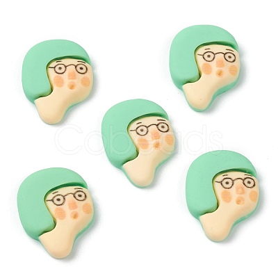 Resin Cabochons X-CRES-G015-11-1