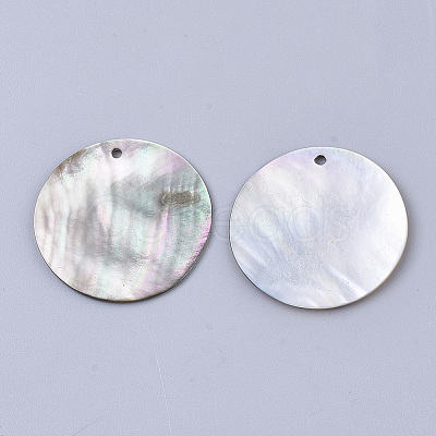 Black Lip Shell Pendants LS-X-SSHEL-S251-36E-1