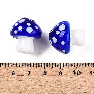 Handmade Lampwork Beads Strands LAMP-T021-13D-1