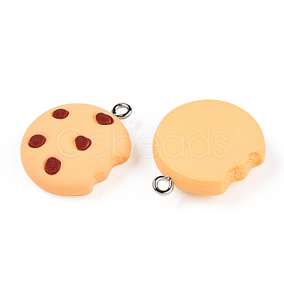 Opaque Resin Pendants RESI-S403-03A-1