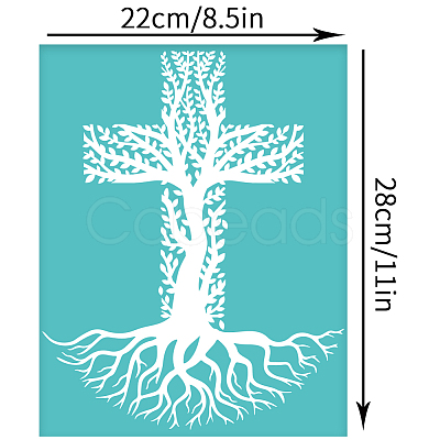 Self-Adhesive Silk Screen Printing Stencil DIY-WH0338-233-1