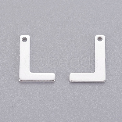 201 Stainless Steel Charms STAS-L232-007L-1