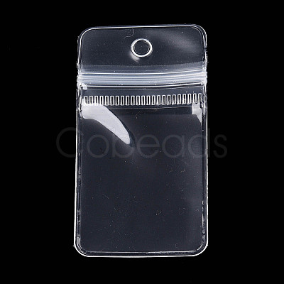 Rectangle Transparence EVA Zip Top Gift Bags OPP-T003-02C-01-1