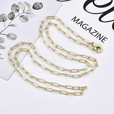 Brass Paperclip Chains MAK-S072-10A-MG-1