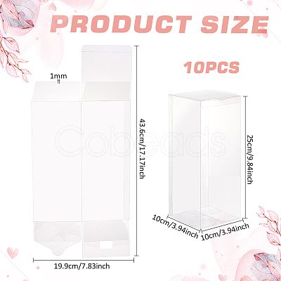 PVC Storage Boxes CON-WH0086-088B-1