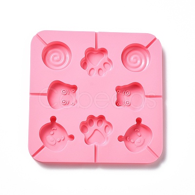 DIY Lollipop Making Food Grade Silicone Molds LS-DIY-P065-13-1