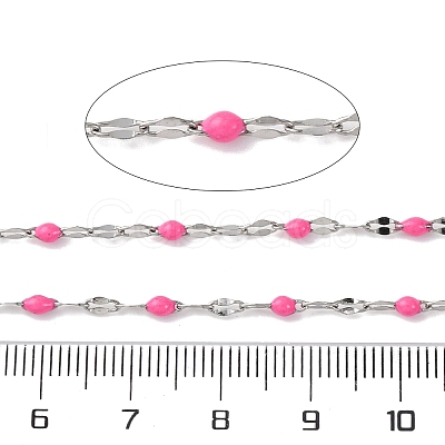 304 Stainless Steel Dapped Chains CHS-F002-A06-P-1