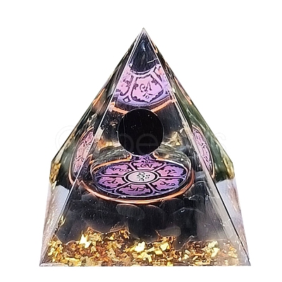 Orgonite Pyramid Resin Energy Generators PW-WGF04D3-01-1