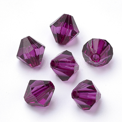 Transparent Acrylic Beads TACR-S146-10mm-24-1
