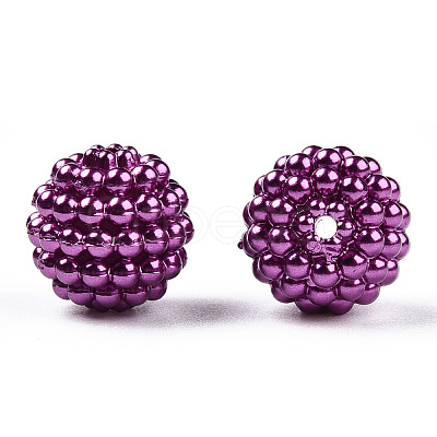 Imitation Pearl Acrylic Beads OACR-ZX005-12mm-07-1